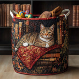 Quilted laundry basket – cats – NCU0PTT1515