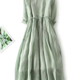 Minna Long Minimalist Dress