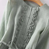 Minna Long Minimalist Dress
