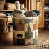 Nature Quilted Laundry Basket – Design 0396