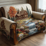 Deep Forest Spirit | Quilted Sofa Cover Collection