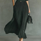 Elvira™ | Long pleated dress