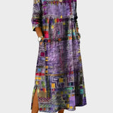 Ariadne Multicolour Patchwork Denim Dress