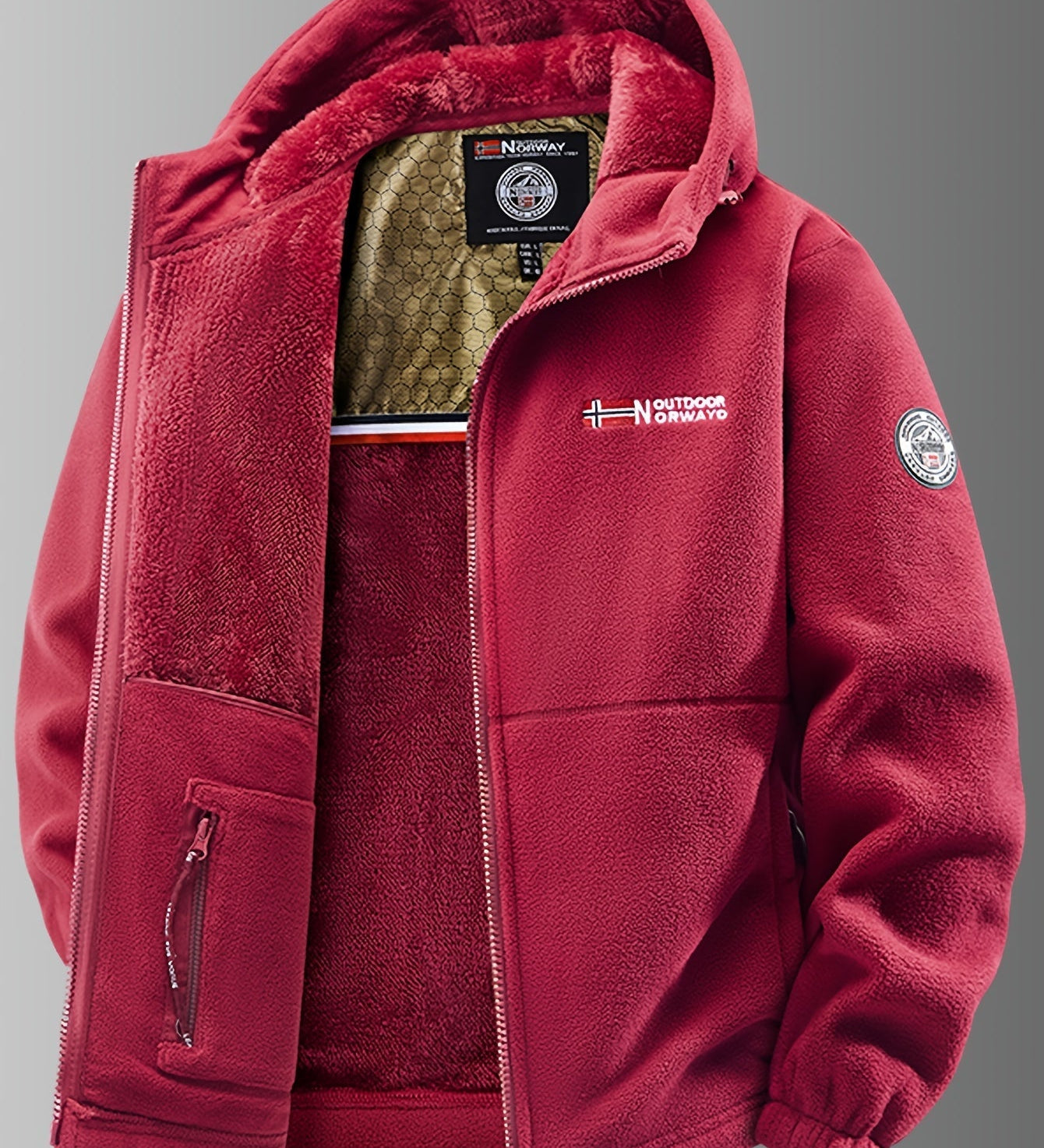 Simon | Fleece-Style Jacket