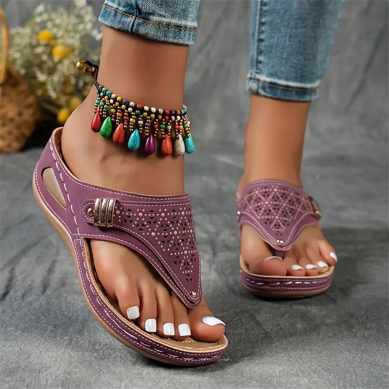 Élodie - Open-toe sandals for women