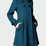 Helena Hooded Collar Coat