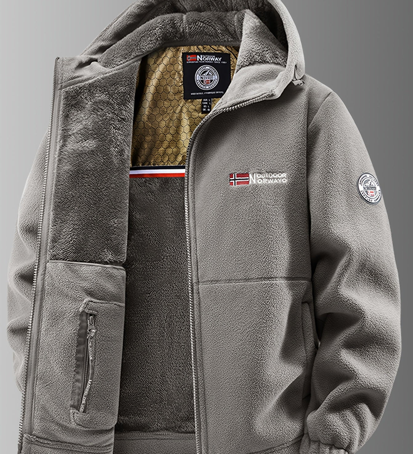 Simon | Fleece-Style Jacket