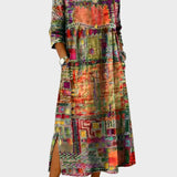 Ariadne Multicolour Patchwork Denim Dress