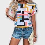 Marijeta – Colorful Urban Style Blouse