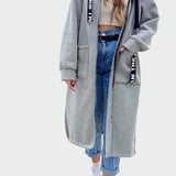 Karina - Μακρύ Παλτό με Κουκούλα