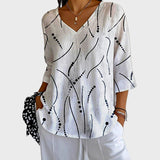 Adriana Timeless White Blouse