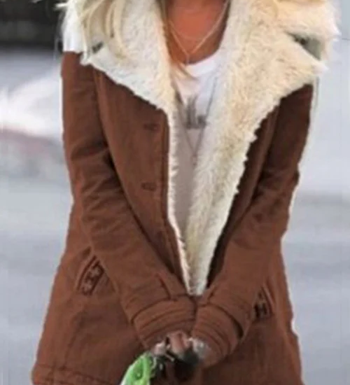 Andrea Elegant Quilted Coat