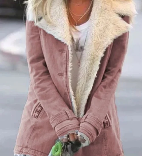 Andrea Elegant Quilted Coat
