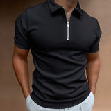 Brian | Zip-Collar Polo Shirt