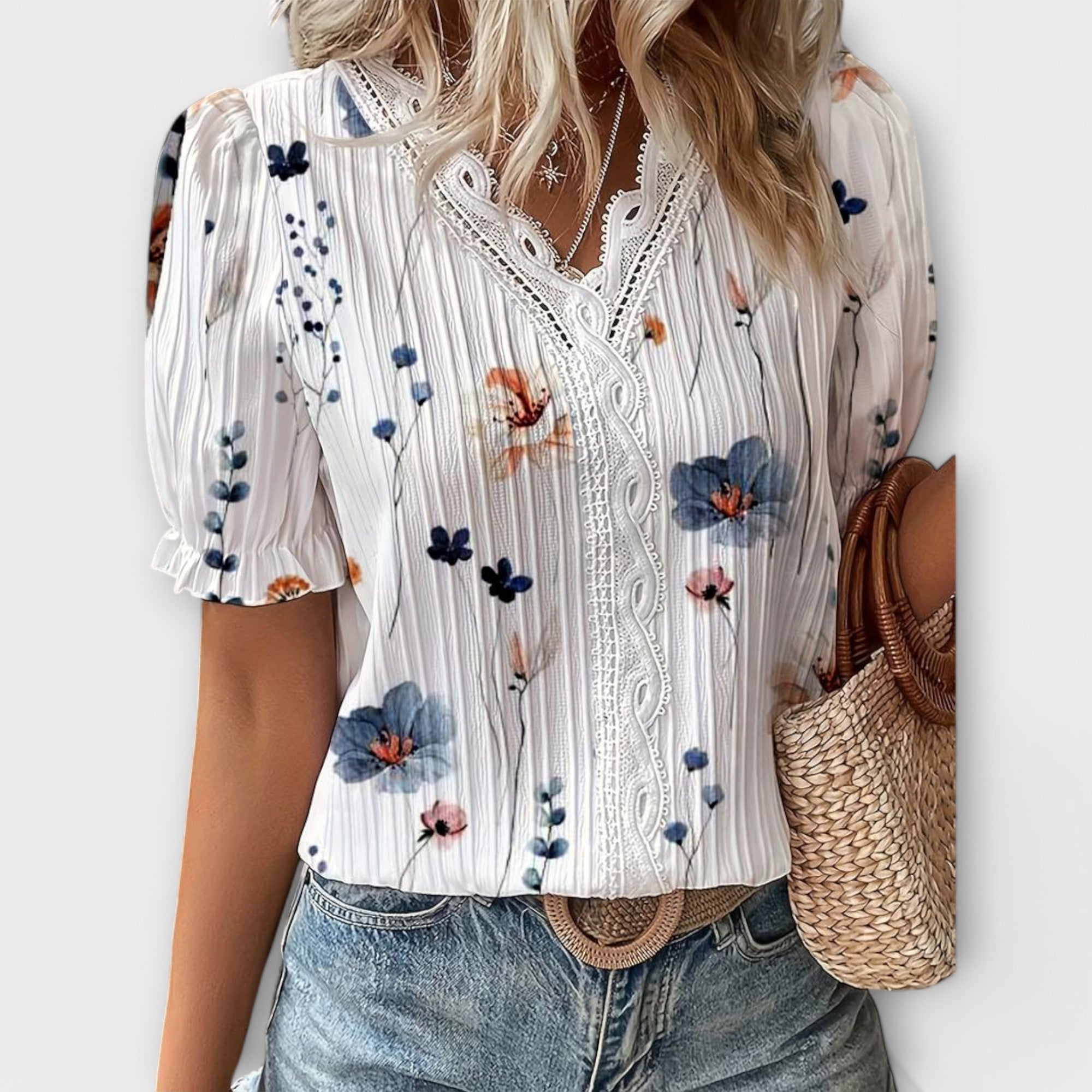 Hermina V-Neck Blouse