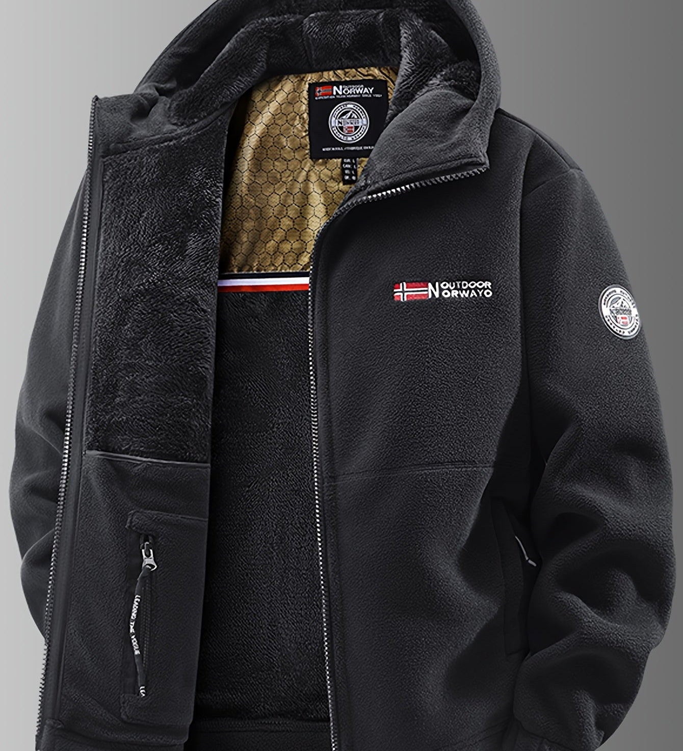 Simon | Fleece-Style Jacket