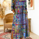 Lara - Colorful ethnic maxi dress