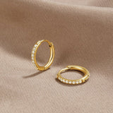 Eternity Round Earrings