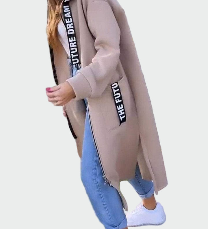 Karina Long Hooded Coat