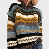 Fatima | Soft knit sweater with a modern cut