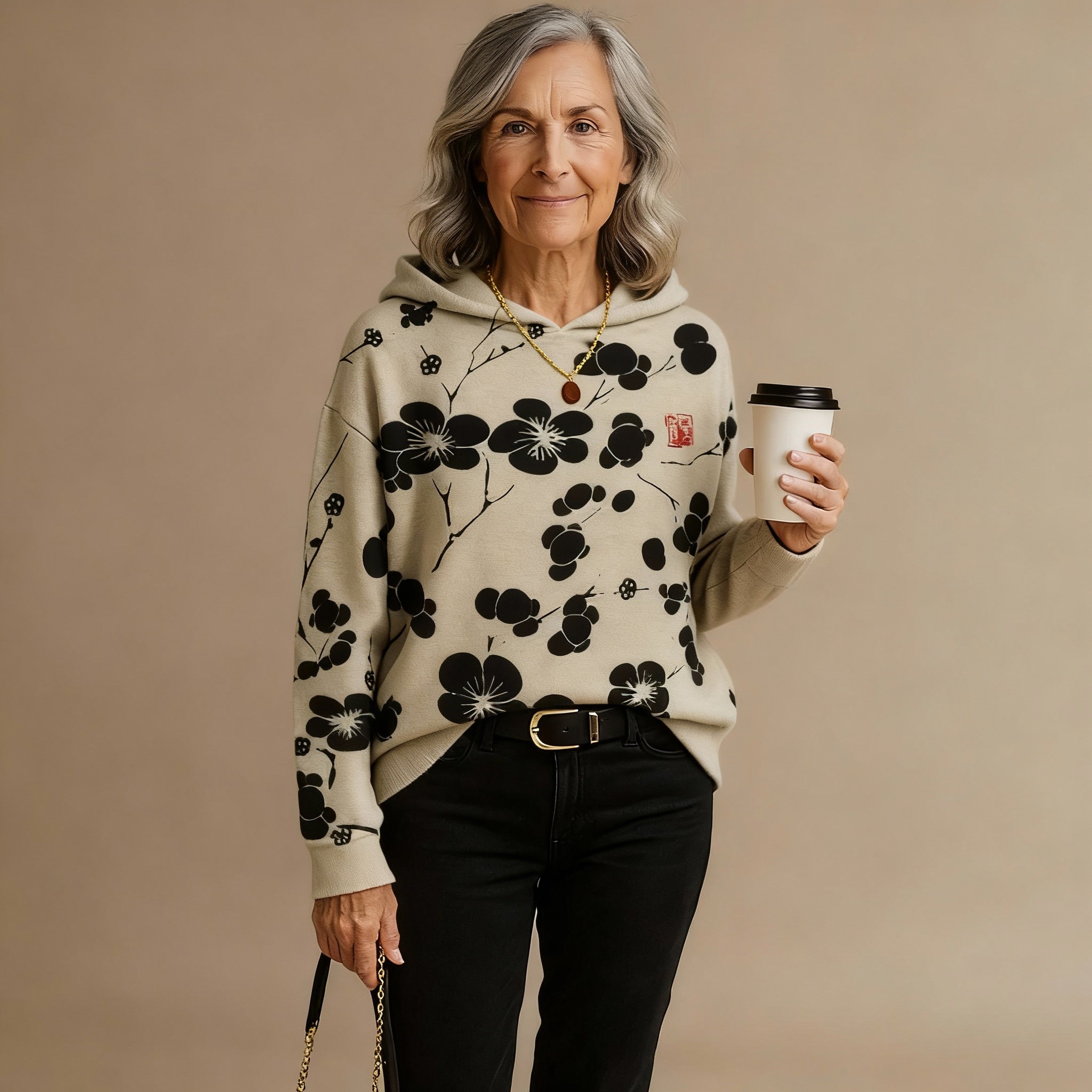 Olivia - Soft-touch sweatshirt