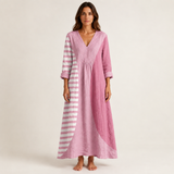 Milena Modern Abstract Print Dress