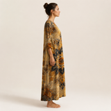 Snježana™ | Floral Dress Natural Elegance