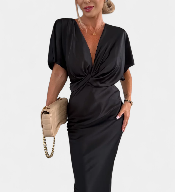 Zrina Tie-Detail Dress