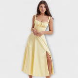 Zippora Charming Floral Bustier Dress