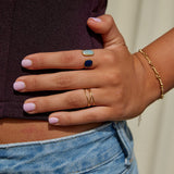 Flawless Circle - Gold Ring
