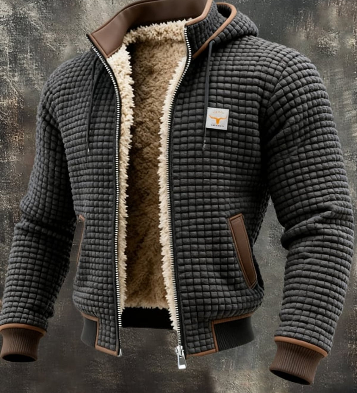 Edward | Zip-Front Padded Jacket