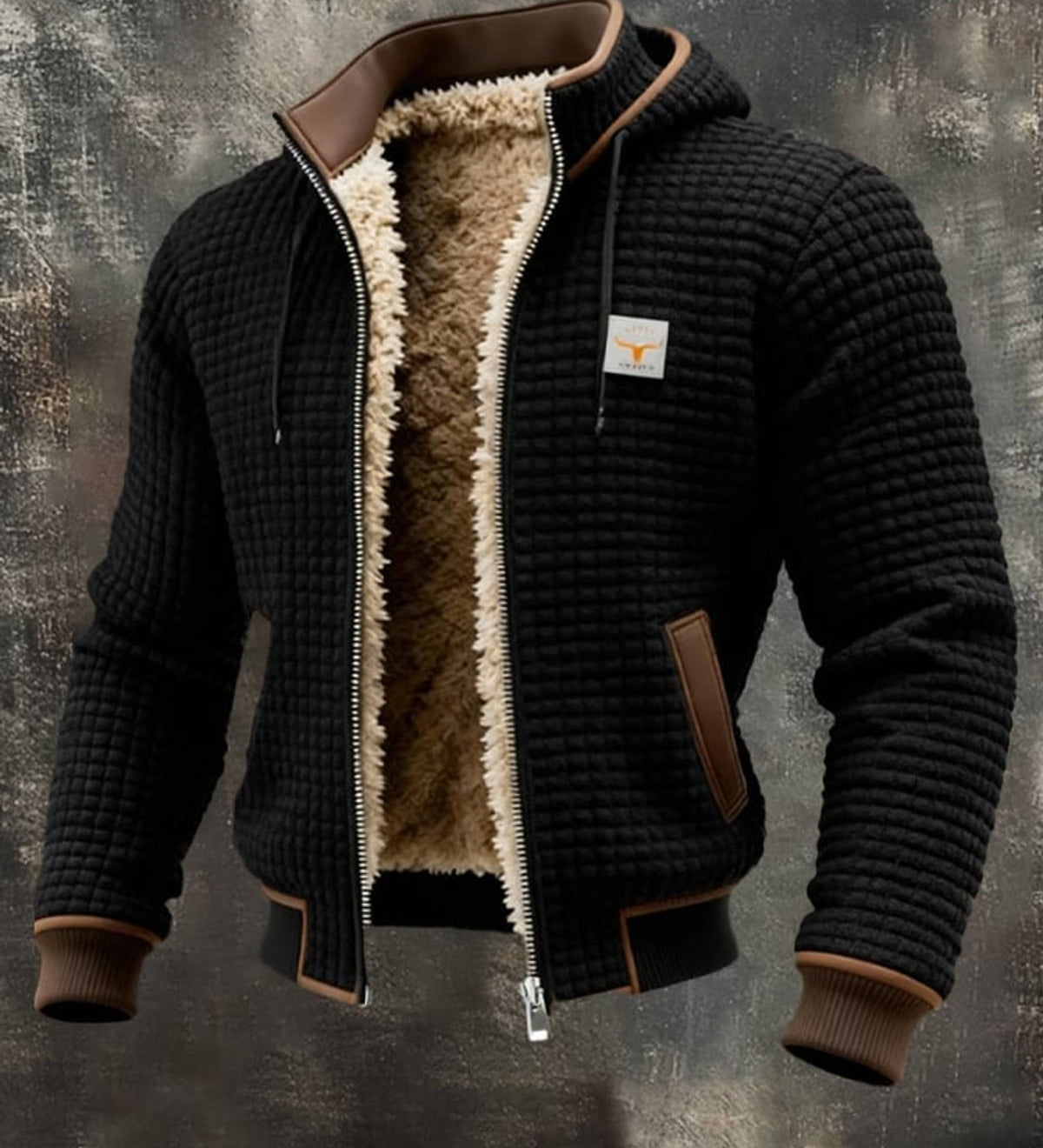 Edward | Zip-Front Padded Jacket