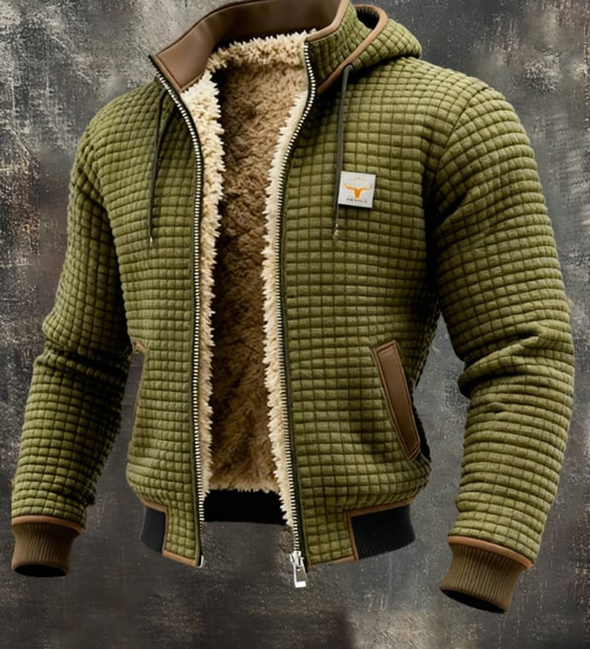 Edward | Zip-Front Padded Jacket