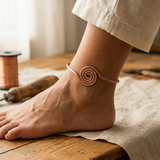 Ancient Spiral Copper Necklace