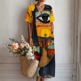Marina Lightweight Shimmer Dress