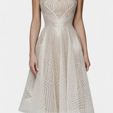 Dragana Embroidered Long Dress