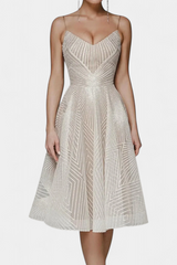 Dragana Embroidered Long Dress