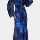 Leona Pleated Maxi Dress