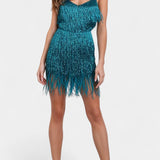 Mirjana Feather Mini Dress