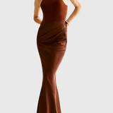 Leona Tank-Style Longline Maxi Dress