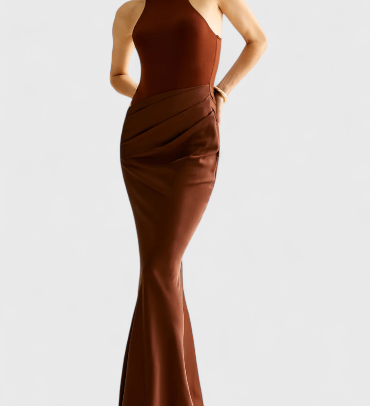 Leona Tank-Style Longline Maxi Dress