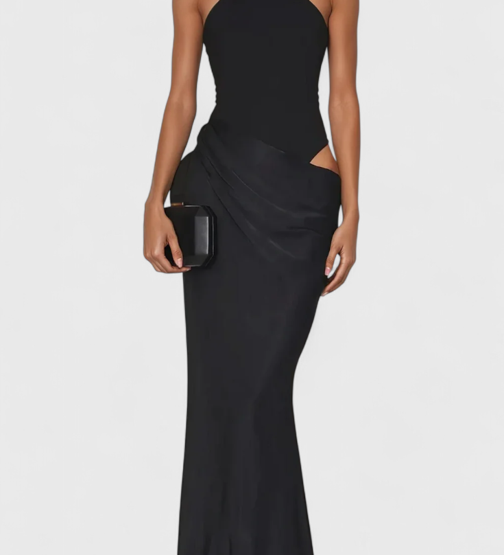 Leona Tank-Style Longline Maxi Dress