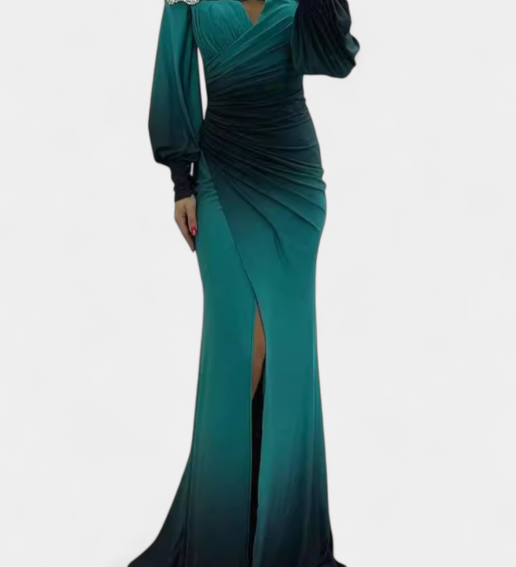 Silvia Ombre Maxi Dress