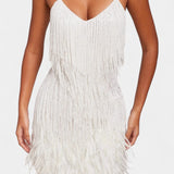 Mirjana Feather Mini Dress