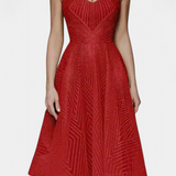 Dragana Embroidered Long Dress