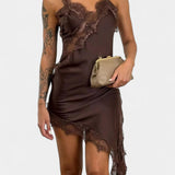 Katarina Lace Strappy Mini Dress