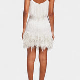 Mirjana Feather Mini Dress