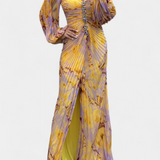 Leona Pleated Maxi Dress
