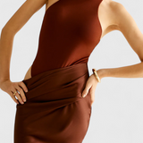 Leona Tank-Style Longline Maxi Dress