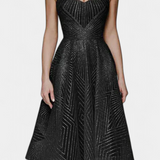 Dragana Embroidered Long Dress